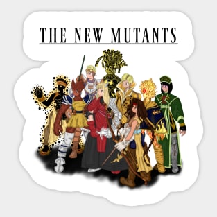 The New Mutants Tactics Sticker